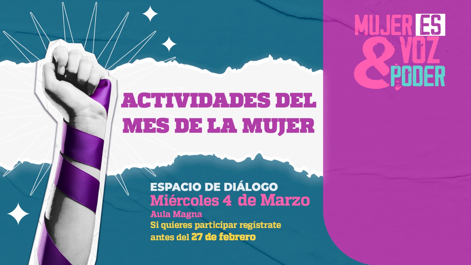 Espacio de dialogo: 8M 